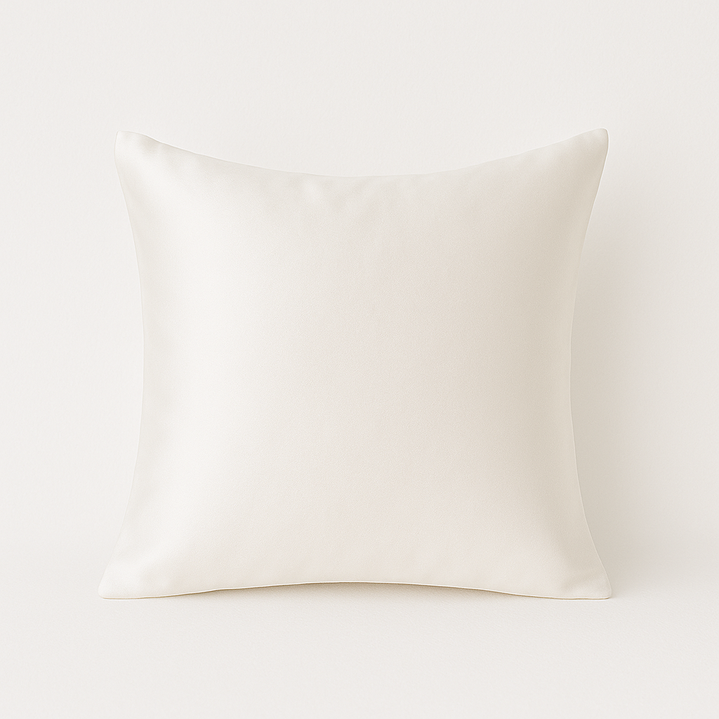 Taie d’oreiller en soie 80x80 – 30 Momme, soie de mûrier 100 % naturelle