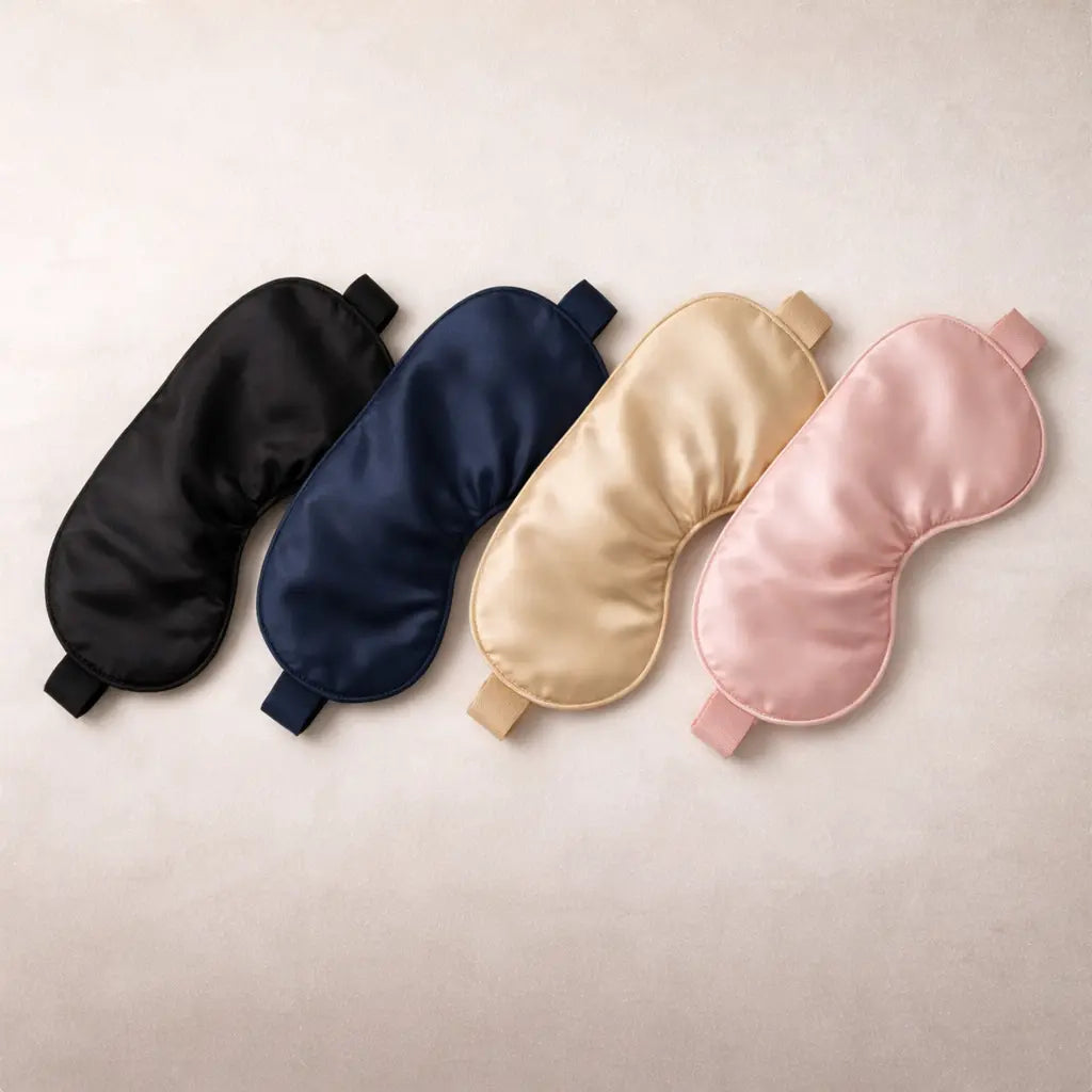 Masque de nuit 100% soie de murier