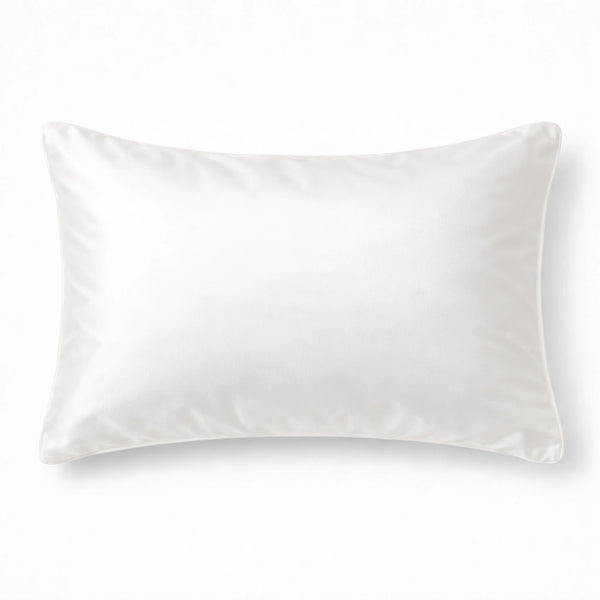 Taie d'oreiller en soie Taie d’oreiller en soie 25 Momme - Blanc