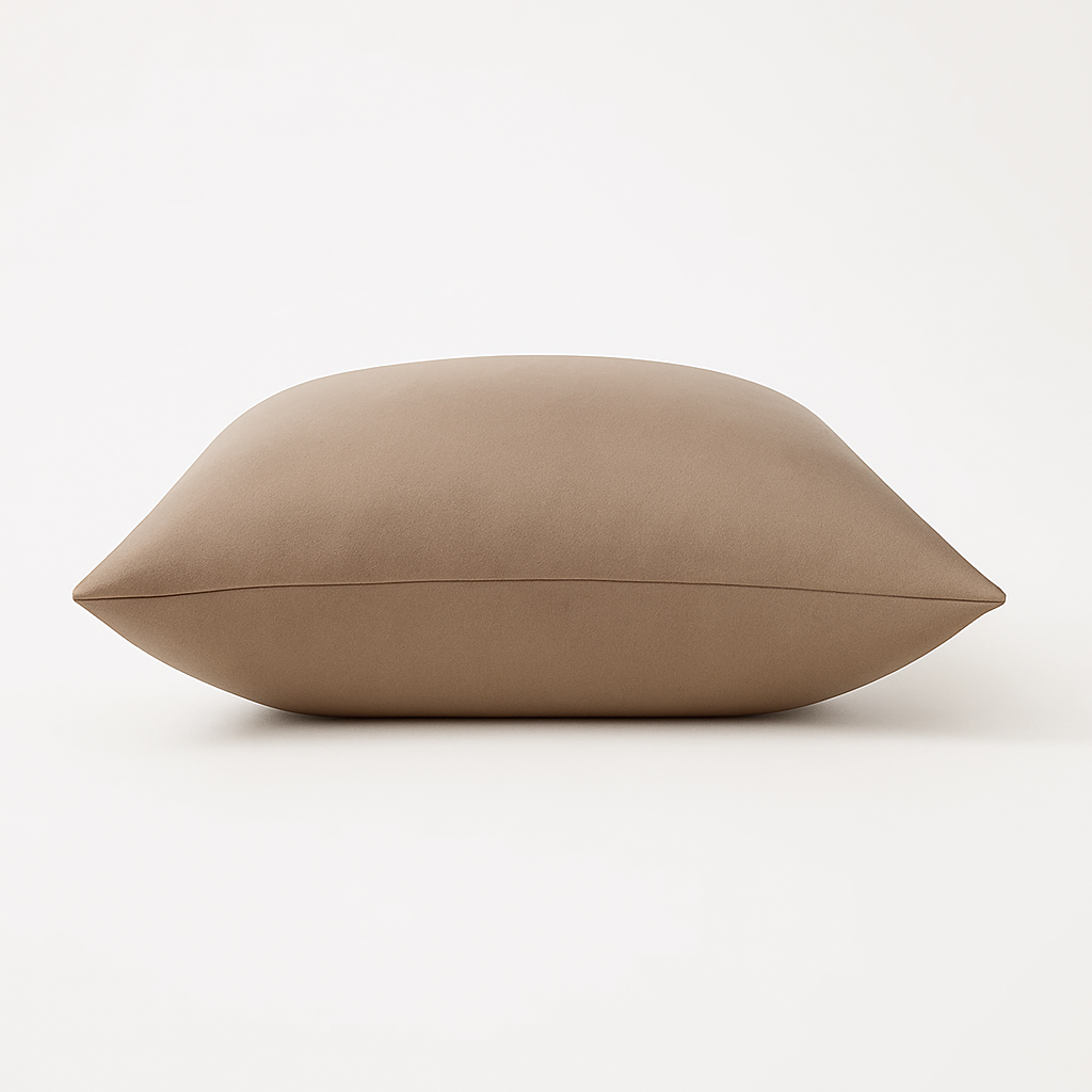 Taie d'oreiller en soie 19 Momme - Taupe
