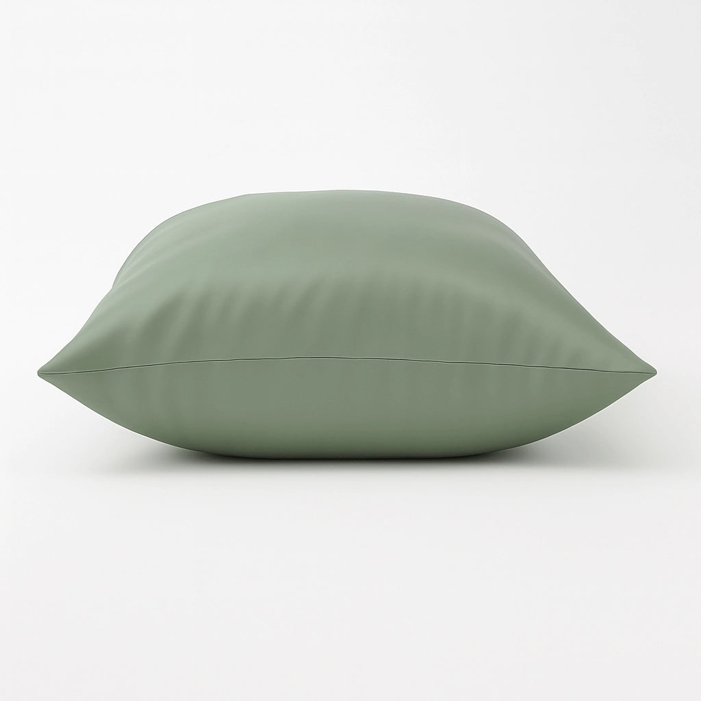 Taie d'oreiller en soie 22 Momme - Vert Kaki