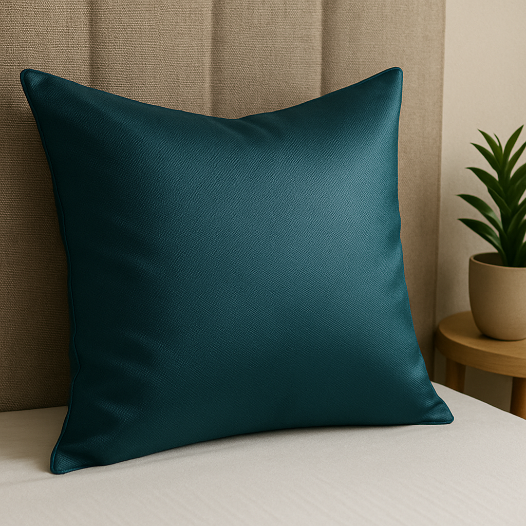 Taie d’oreiller en satin de soie - 66×66