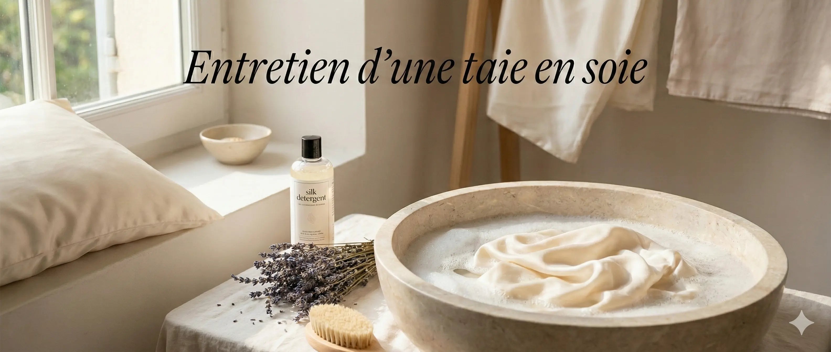 Comment entretenir une taie en soie : lavage, séchage, erreurs à éviter Image