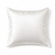 Taie d’oreiller 60x60 en Soie de Mûrier 25 Momme – Blanc