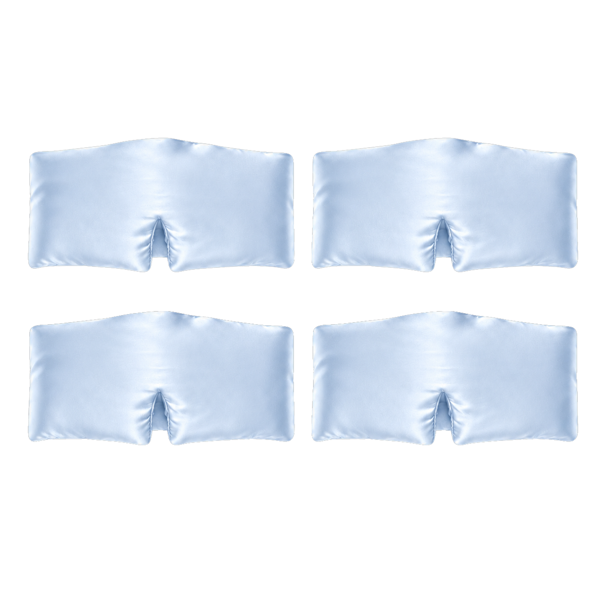 Pack 3+1 Masques de nuit en soie — 4 masques bandeau 22 Momme
