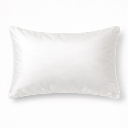 Taie d’oreiller en soie 25 Momme  - Blanc
