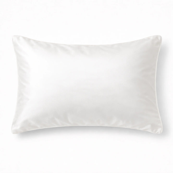 Taie d’oreiller en soie 25 Momme  - Blanc