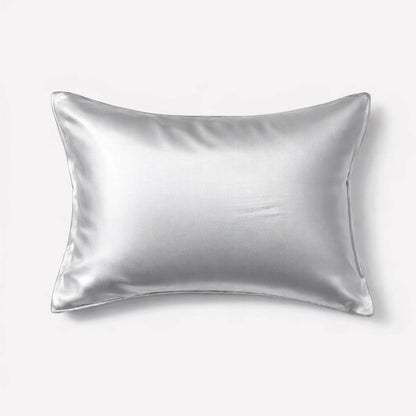 Taie d’oreiller en soie 25 Momme gris