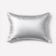 Taie d’oreiller en soie 25 Momme gris