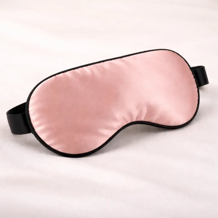 Masque de nuit en soie Rose 25 Momme 