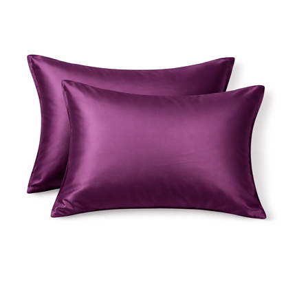Taie d'oreiller en soie 22 Momme - Violette - 100% Soie naturelle