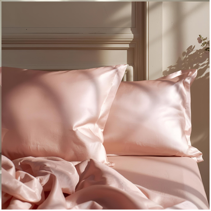 Taie d'oreiller en satin de soie - 40x60 cm