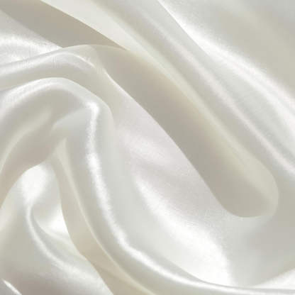 Taie d’oreiller en soie 22 Momme - Blanche (80x80)