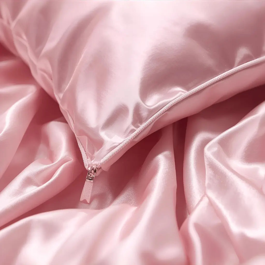 Taie d’oreiller en soie 30 momme - Rose