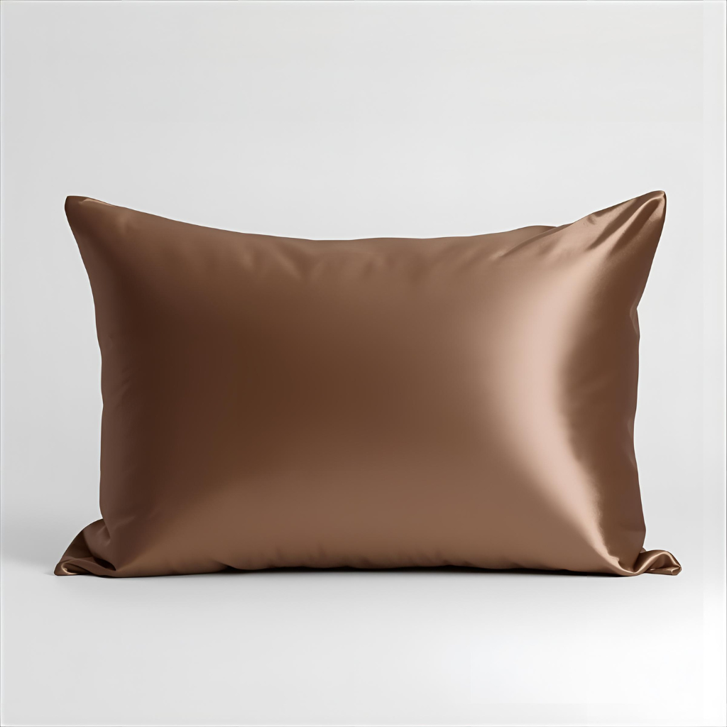 taie en soir caméo brown, sur fond blanc 