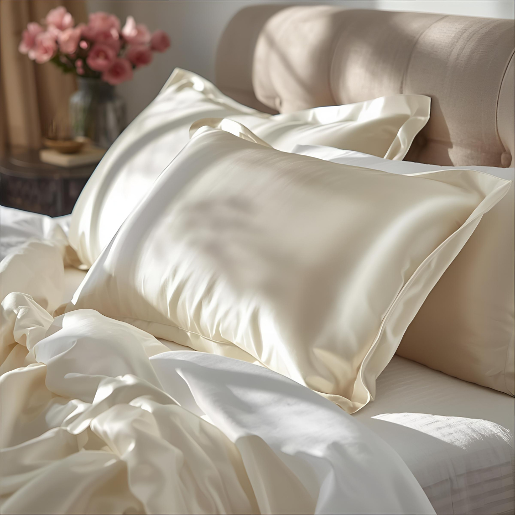 Taie d’Oreiller en Soie 19 Momme - 60×60 & 65×65