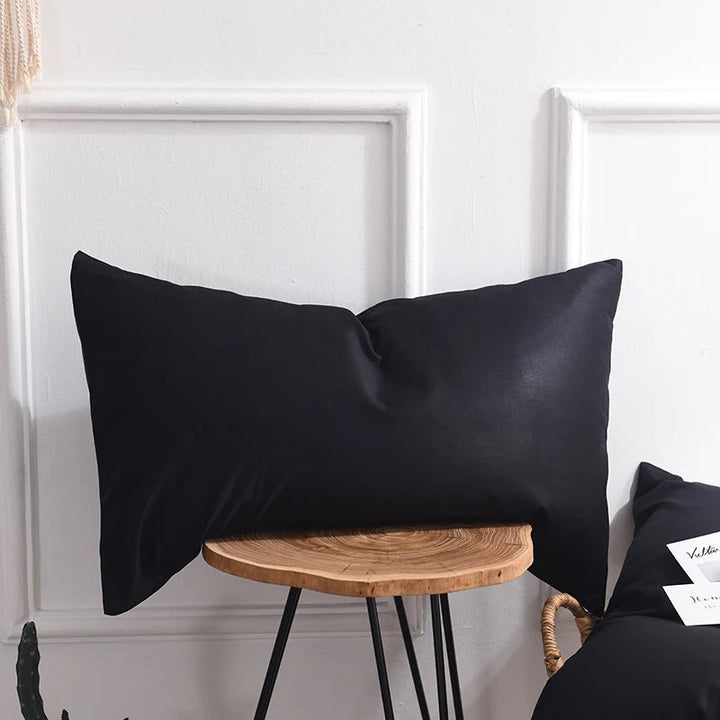 Taie d'oreiller en coton égyptien - Noir Ma Taie d'Oreiller