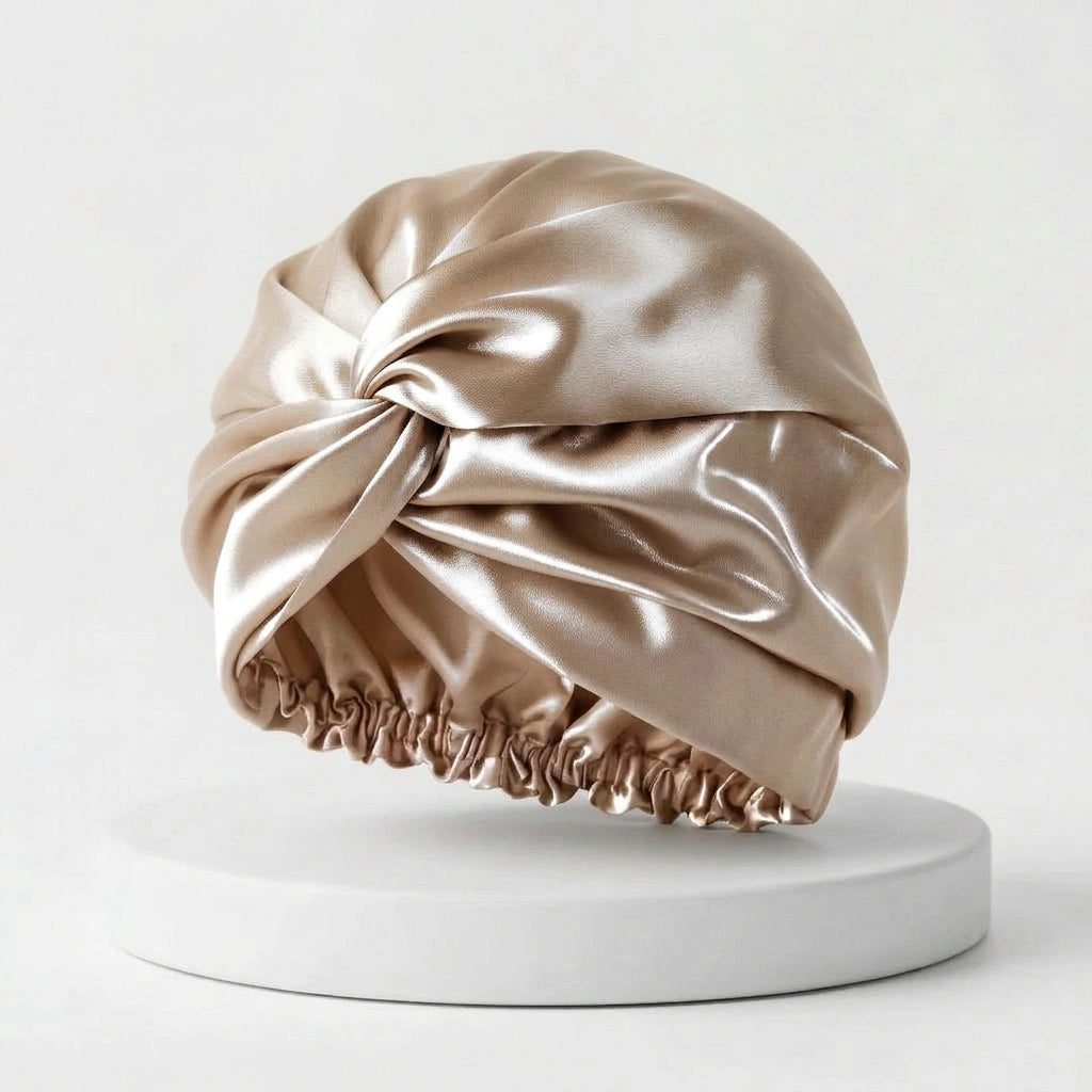 Bonnet de nuit en soie de mûrier 100%