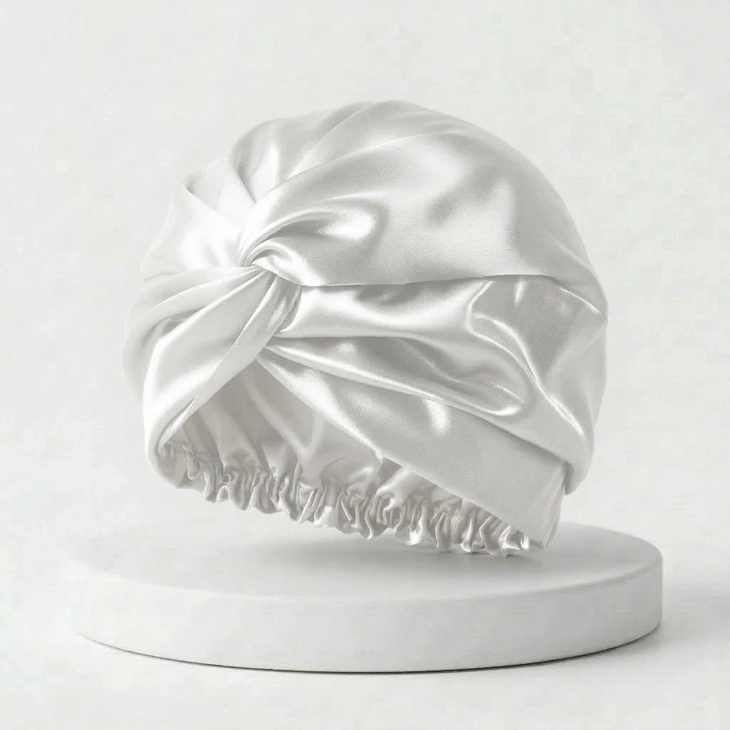 Bonnet de nuit en soie de mûrier 100%
