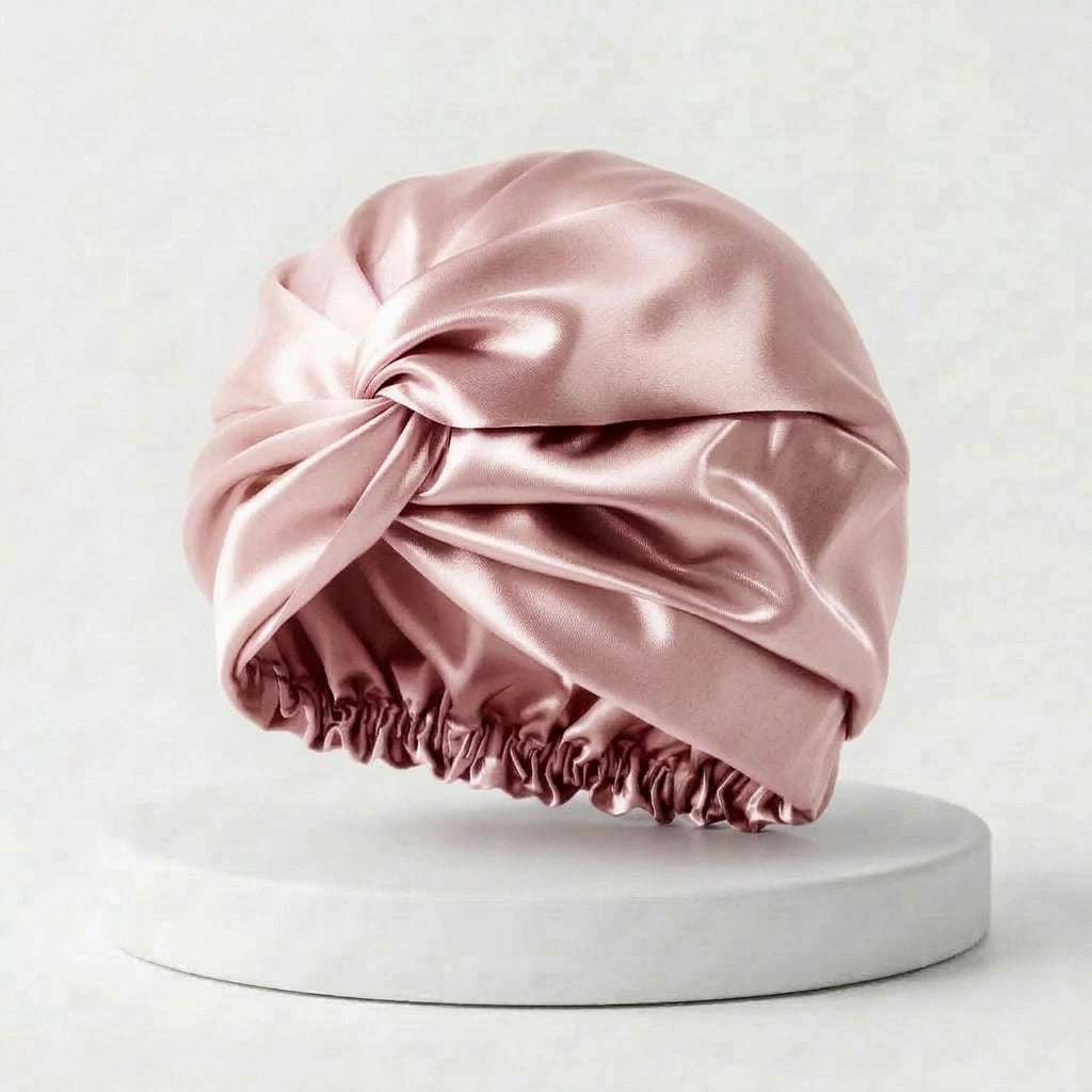 Bonnet de nuit en soie de mûrier 100%