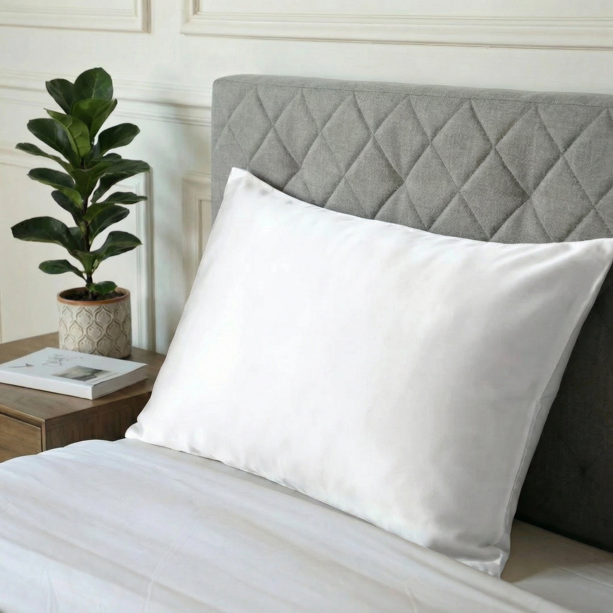 Taie d'oreiller en soie de mûrier 22 Momme