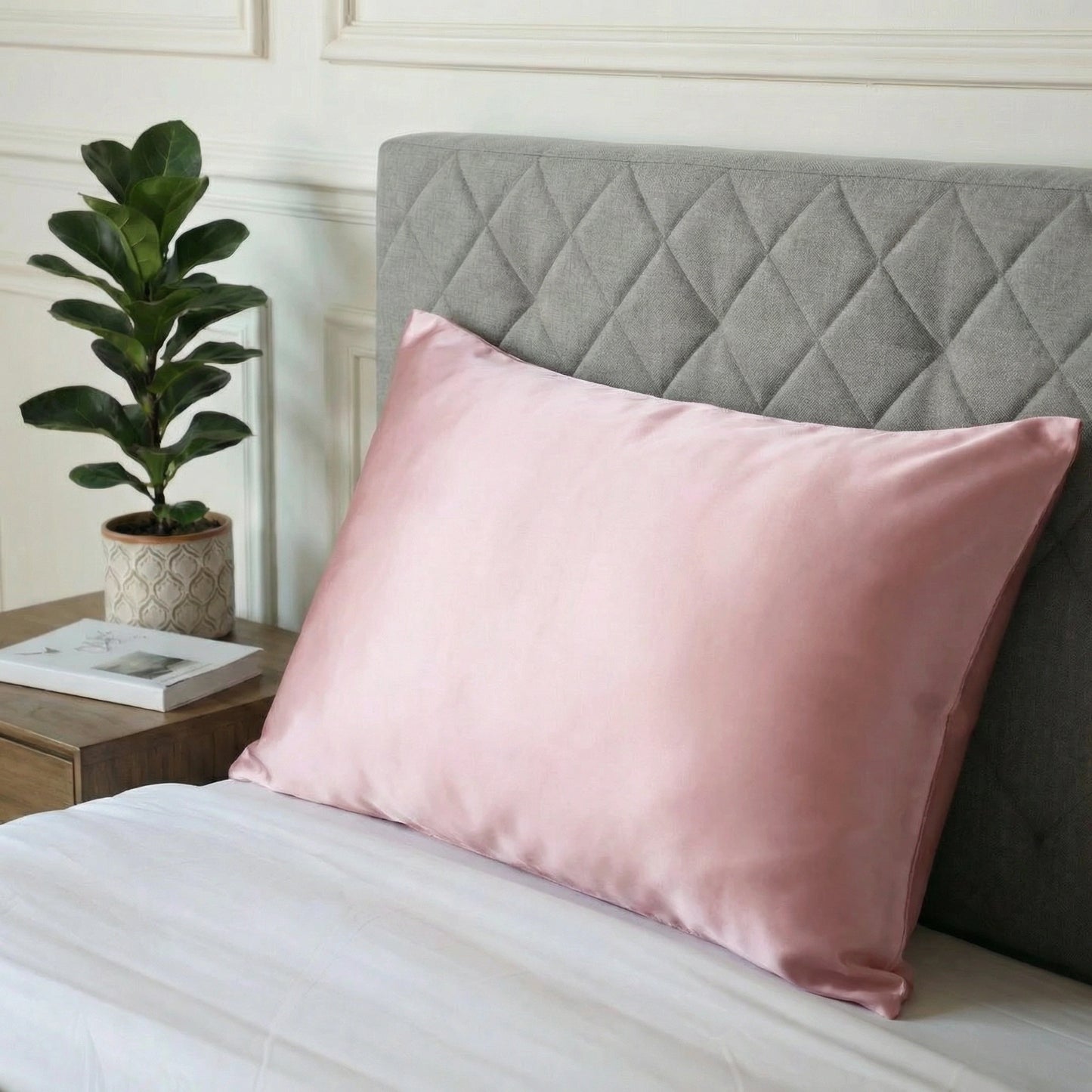 Taie d'oreiller en soie de mûrier 22 Momme