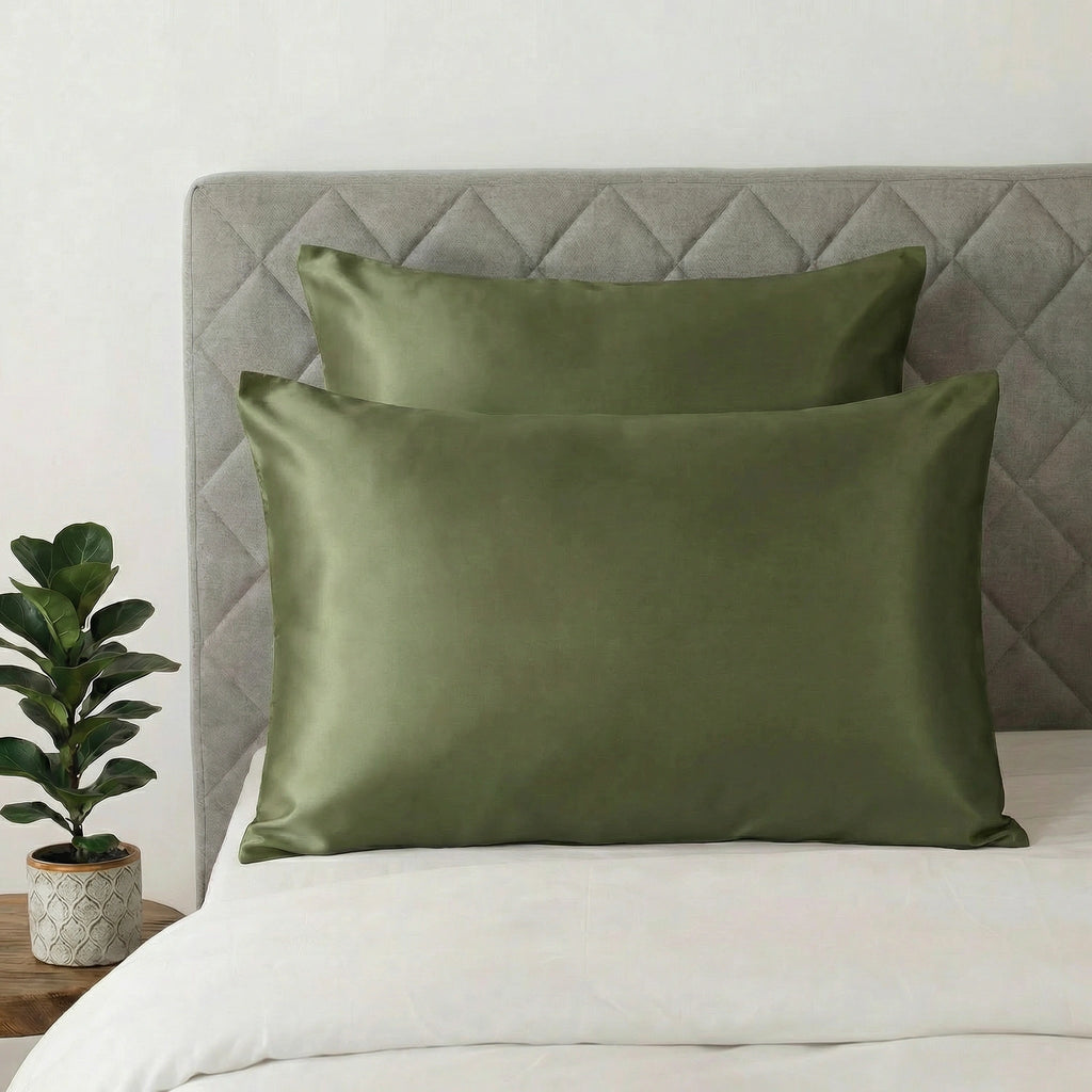 Taie d'oreiller en soie de mûrier 22 Momme