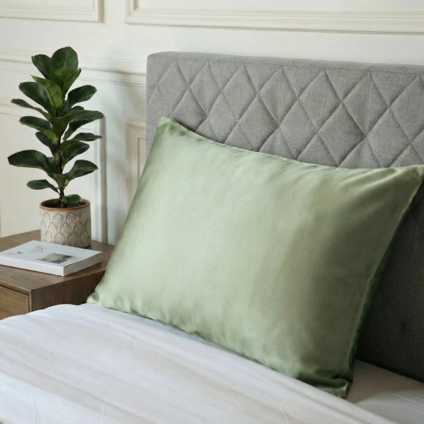 Taie d'oreiller en soie de mûrier 22 Momme