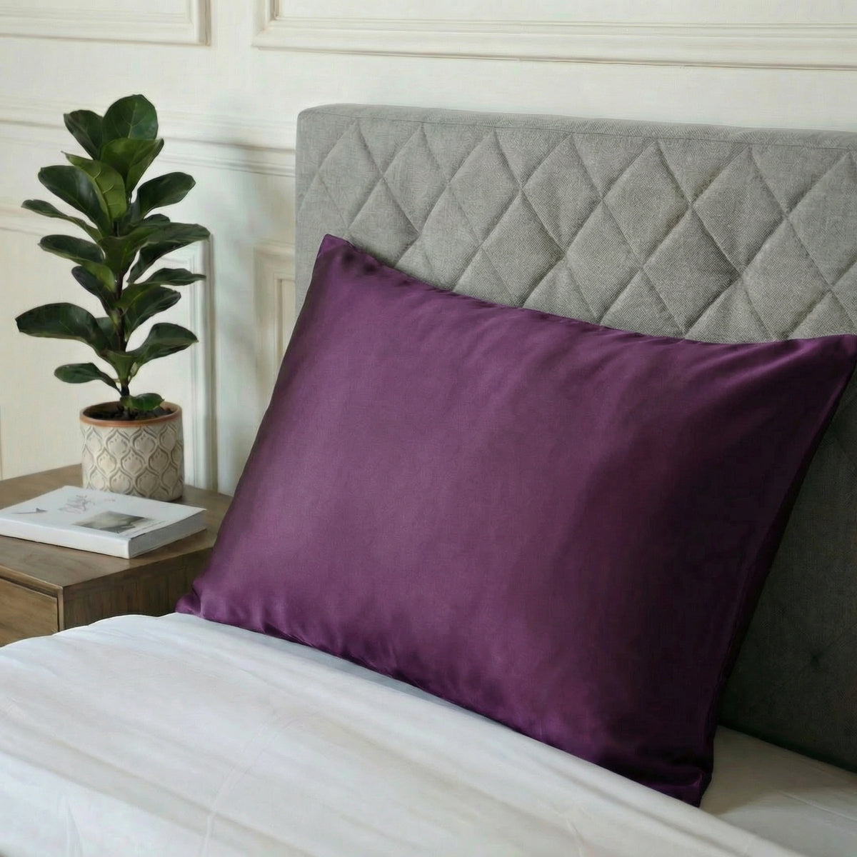 Taie d'oreiller en soie de mûrier 22 Momme