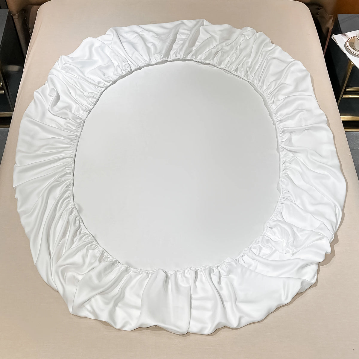 Drap-housse en soie de mûrier naturelle 100%