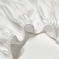 Drap-housse en soie de mûrier naturelle 100%