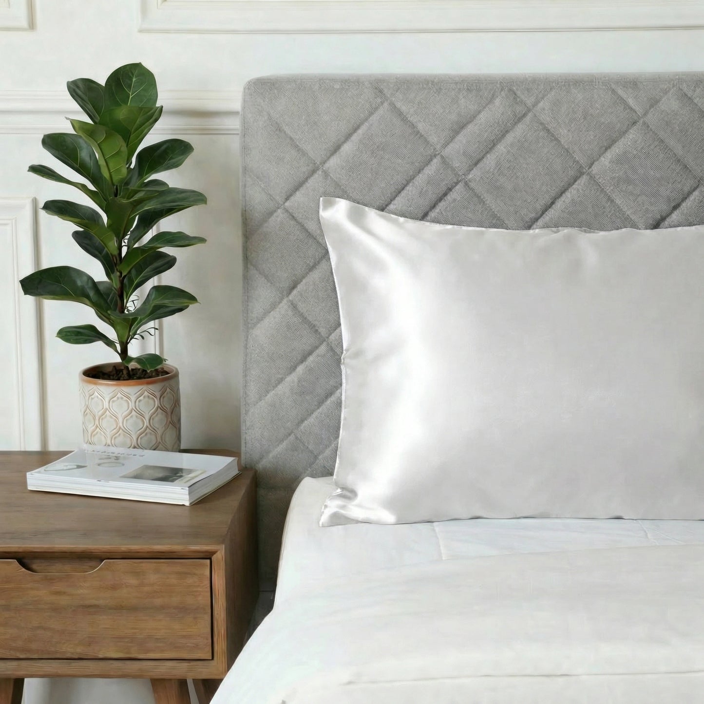 Taie d'oreiller en soie de mûrier 22 Momme