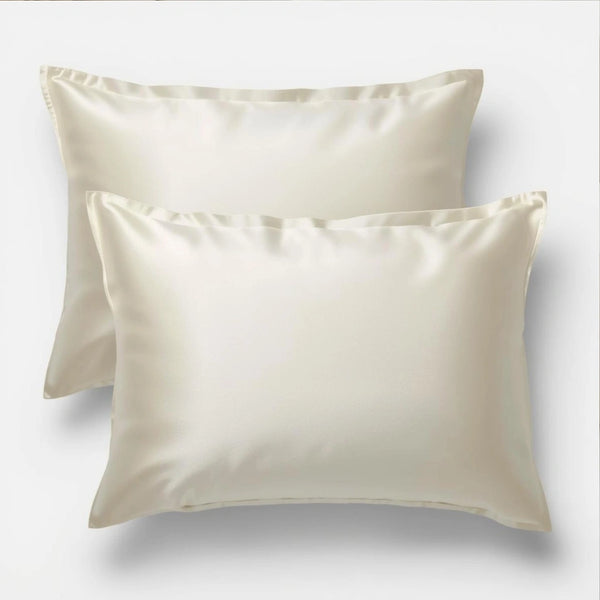 Taie d'oreiller en soie Taie d’oreiller en soie 19 Momme - Ivoire