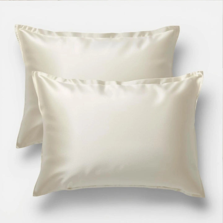 Taie d’oreiller en soie 19 Momme - Ivoire