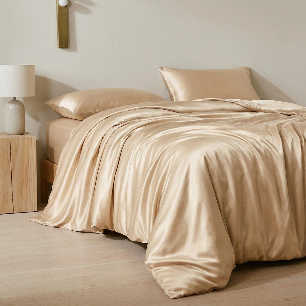 Housse de couette en soie de mûrier 19 Momme