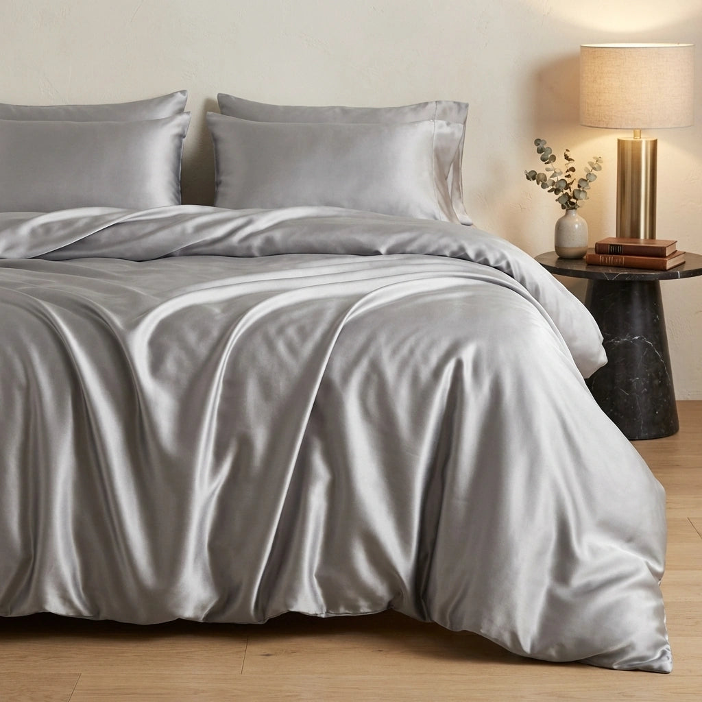 Housse de couette en soie de mûrier 22 Momme