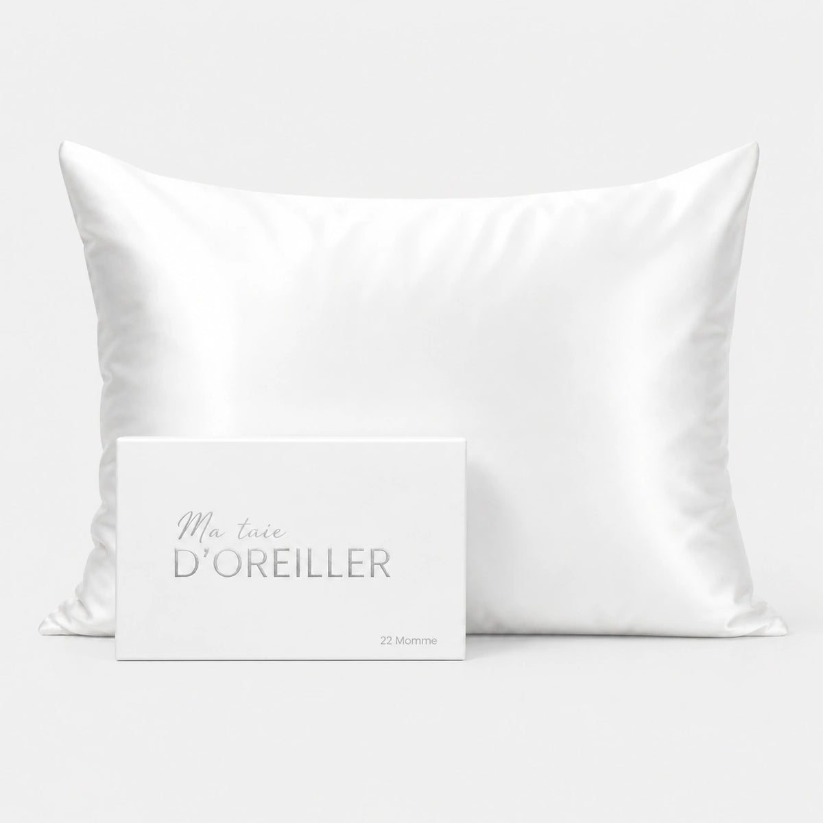 Taie d'oreiller en soie de mûrier 22 Momme