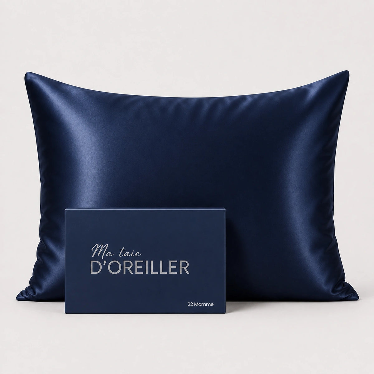 Taie d'oreiller en soie de mûrier 22 Momme