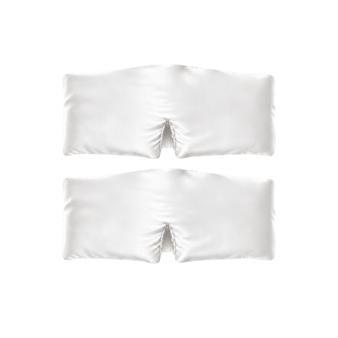 Pack Duo Masques de nuit en soie — 2 masques bandeau 22 Momme