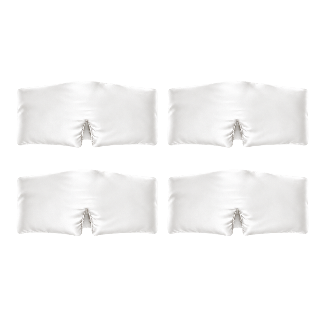 Pack 3+1 Masques de nuit en soie — 4 masques bandeau 22 Momme