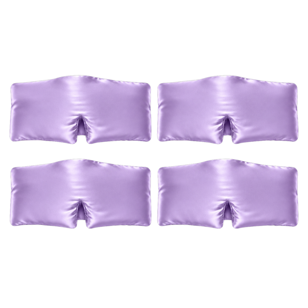 Pack 3+1 Masques de nuit en soie — 4 masques bandeau 22 Momme