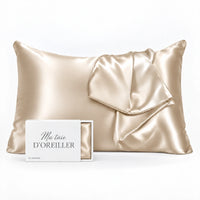 Taie d'oreiller 100% soie de murier 22 Momme