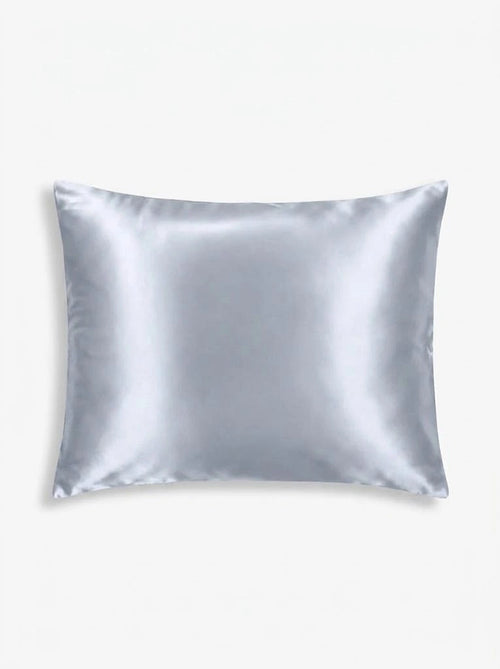 Taie d'oreiller 100% soie de murier 22 Momme Brume d'Argent