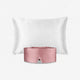 Taie Blanc & Masque Rose Poudre