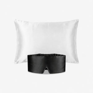 Taie Blanc & Masque Noir