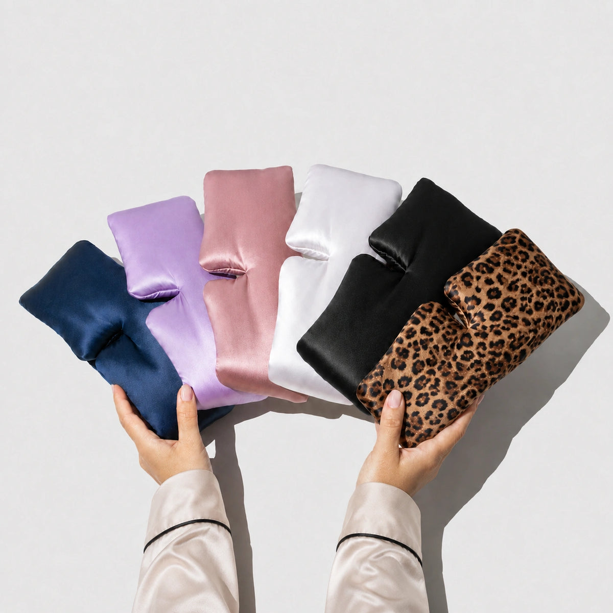 Lavande - Leopard - Blanc - Noir - Beige Champagne - Vert clair - Bleu Clair - Bleu Nuit 