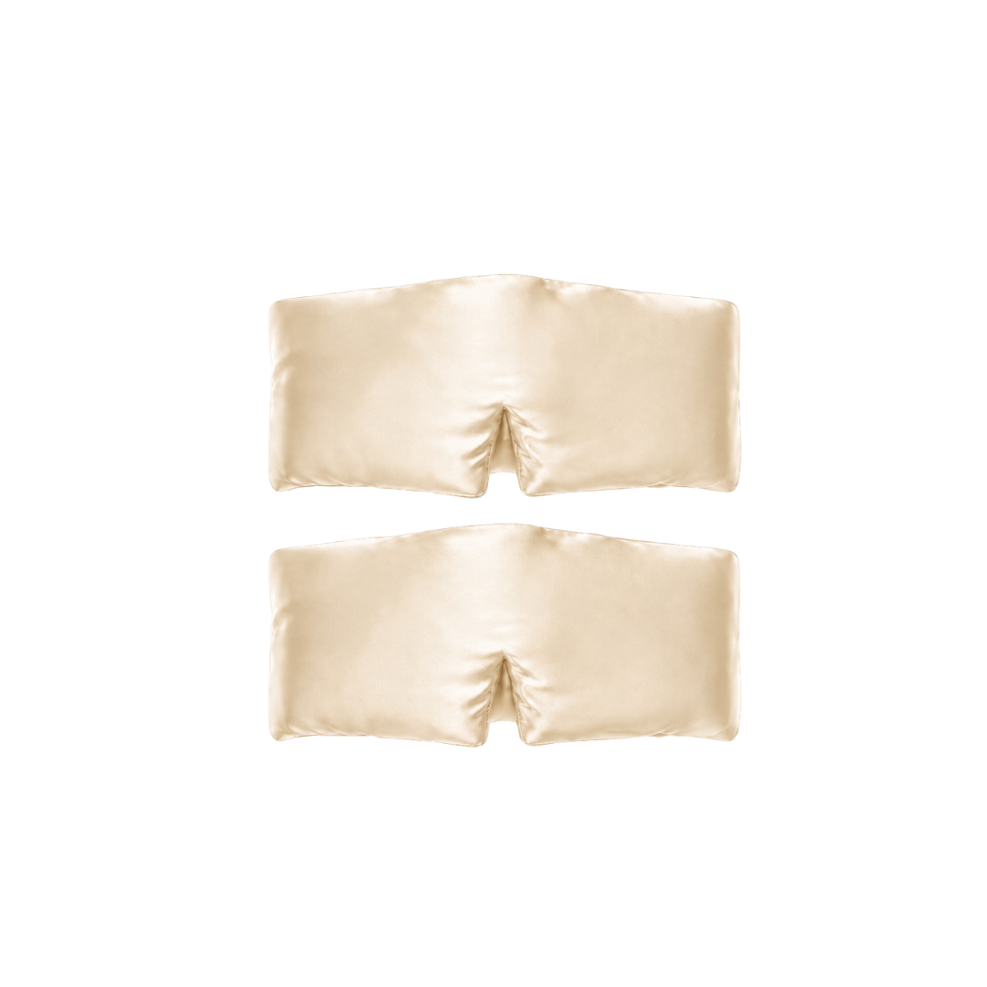 Pack Duo Masques de nuit en soie — 2 masques bandeau 22 Momme