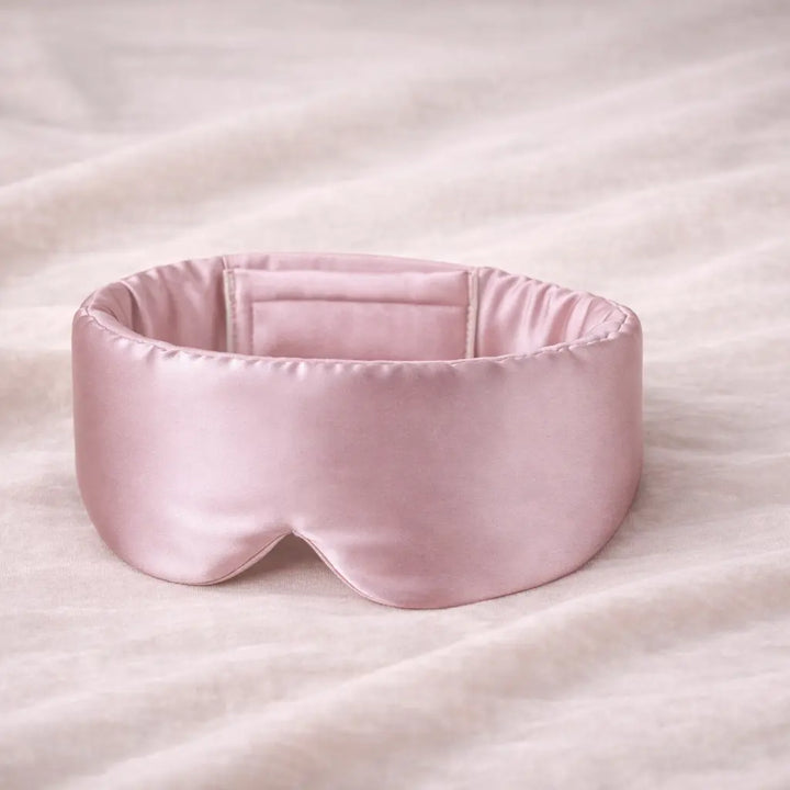 Masque de nuit bandeau en soie 100%