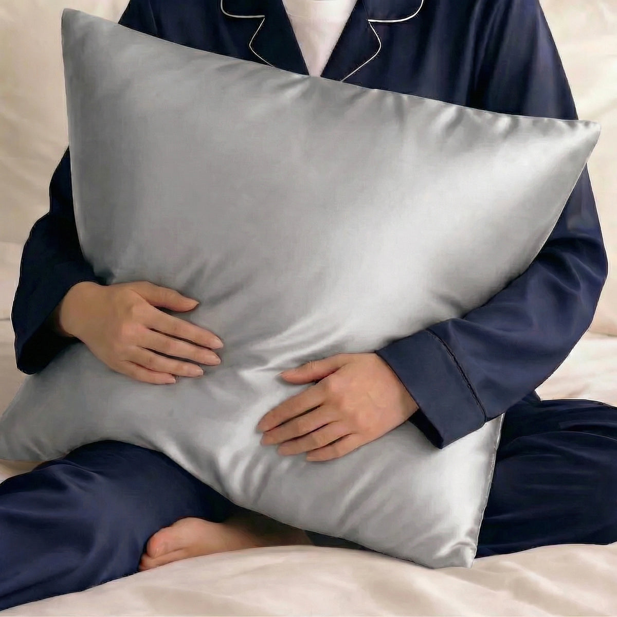 Taie d'oreiller en soie de mûrier 30 Momme