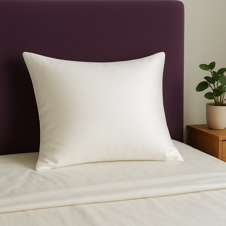 Taie d’oreiller en soie 25 Momme – 100 % soie de mûrier – Confort haut de gamme